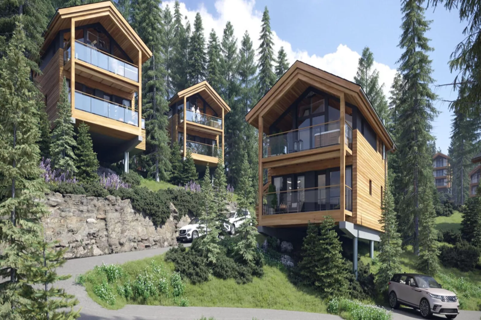Naturchalets Turracher Höhe 12-Buitenkant zomer