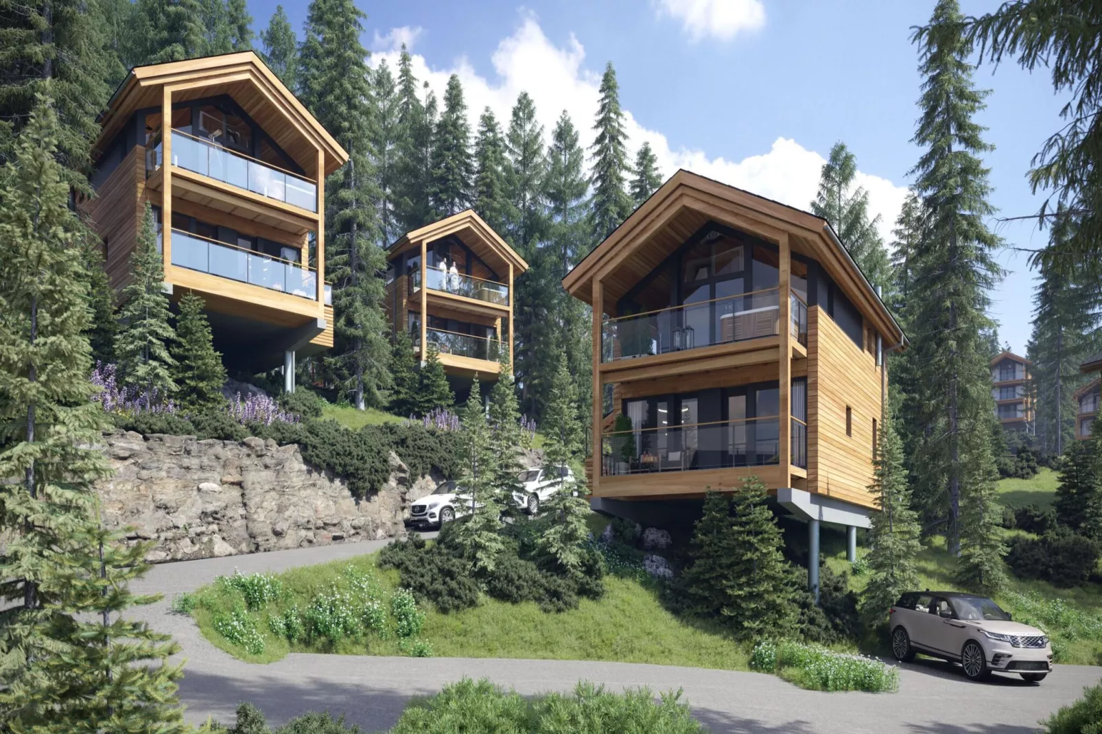 Naturchalets Turracher Höhe 21-Buitenkant zomer