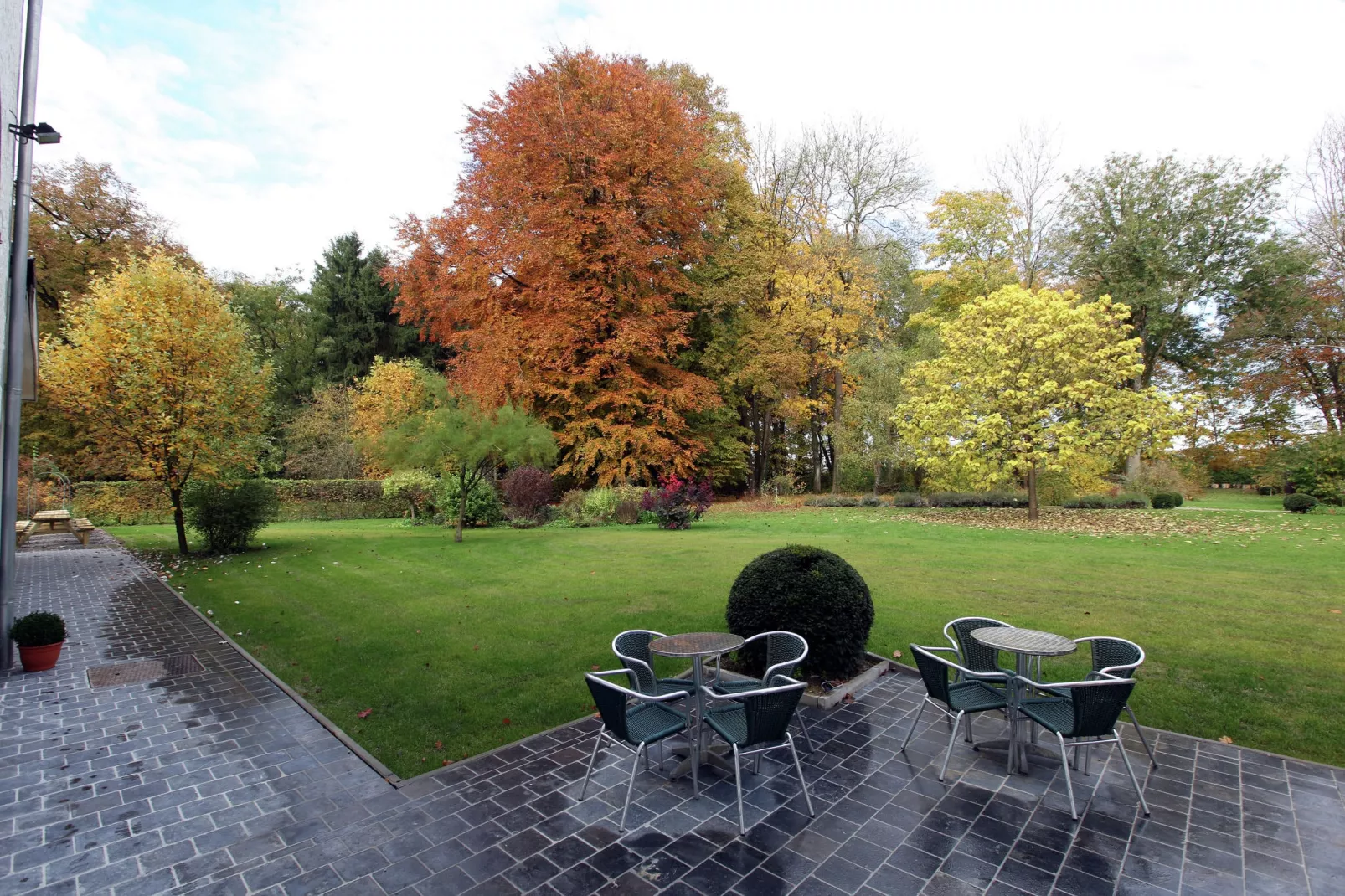 Château St-Jean-Terrasbalkon