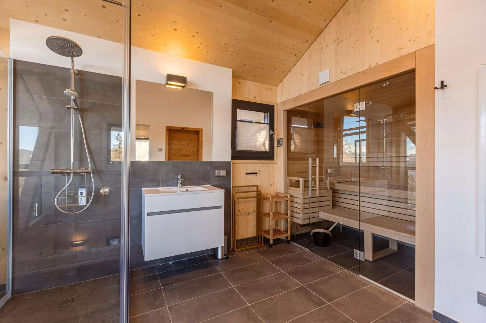 Naturchalets Turracher Höhe 3-Badkamer