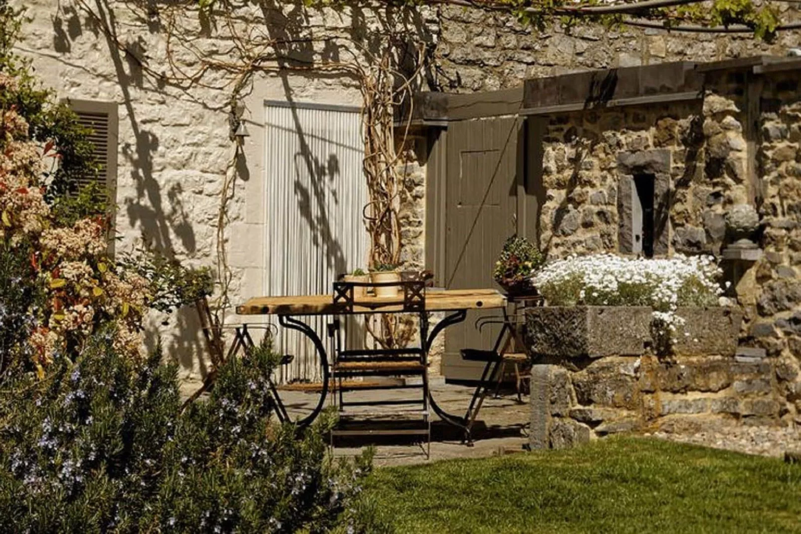 La Ferme d'Amélie-Terrasbalkon