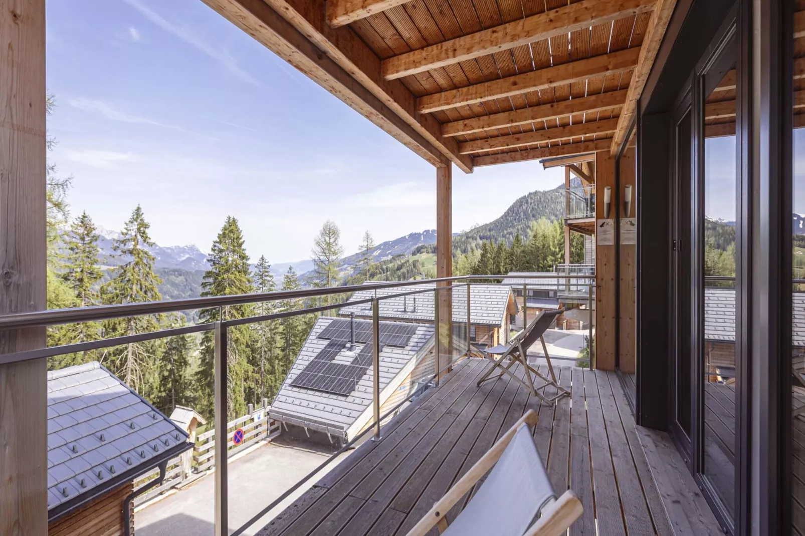 Alpenchalets Reiteralm 5-Terrasbalkon