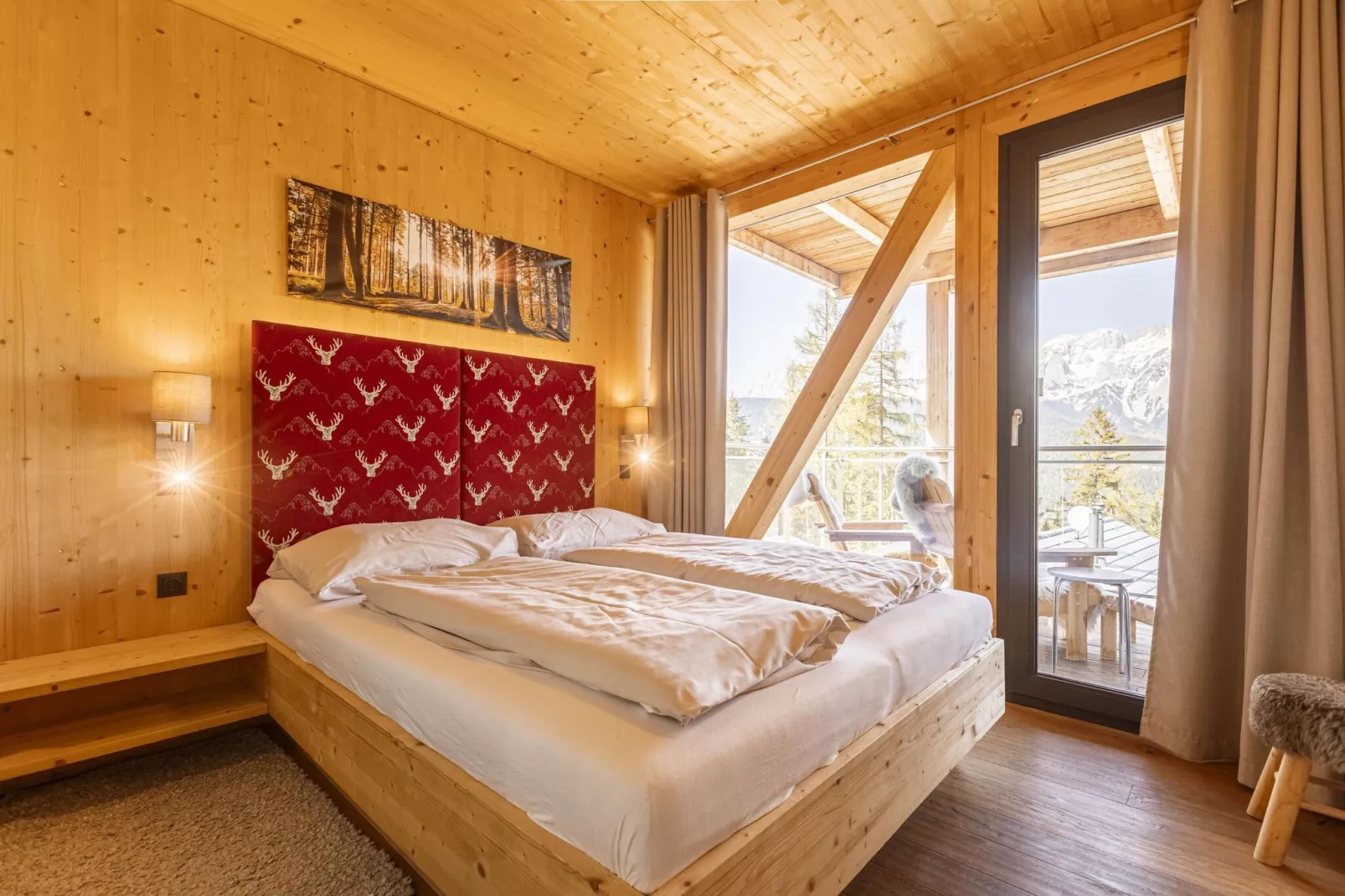 Alpenchalets Reiteralm 7-Slaapkamer