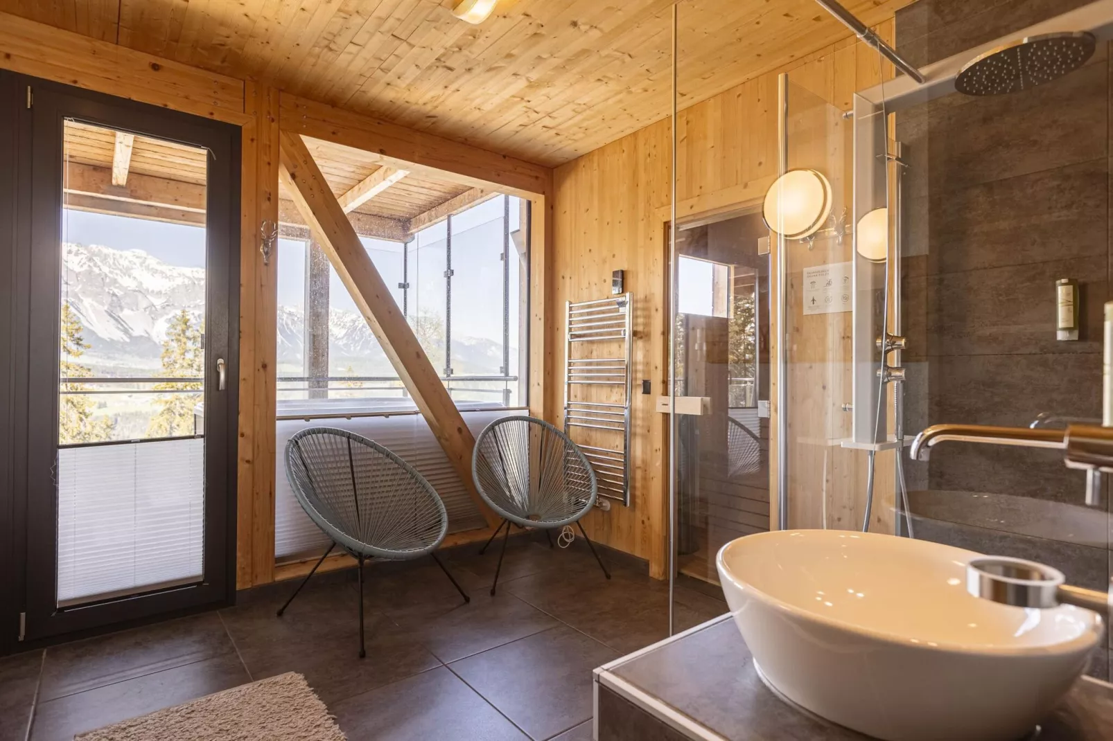 Alpenchalets Reiteralm 7-Badkamer