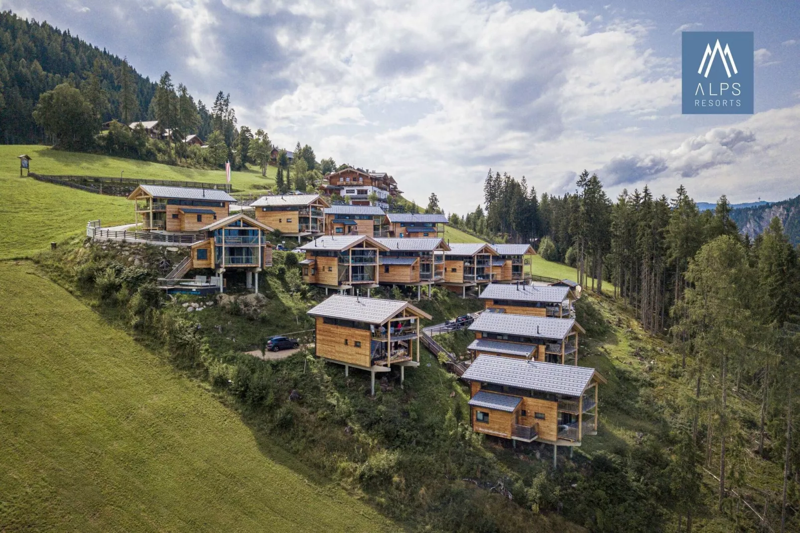 Alpenchalets Reiteralm 9-Buitenkant zomer
