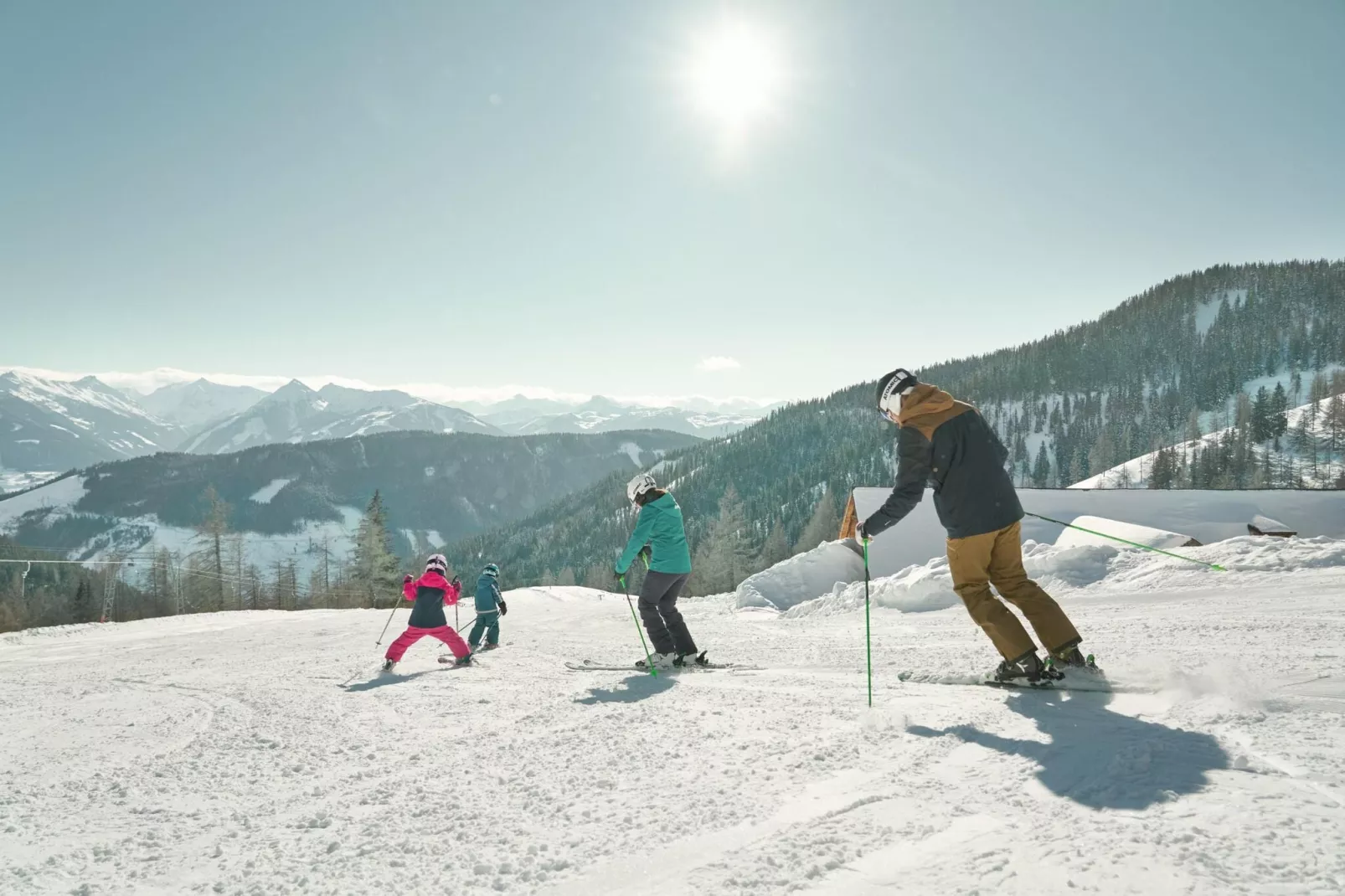 Alpenchalets Reiteralm 9-Gebied winter 5km