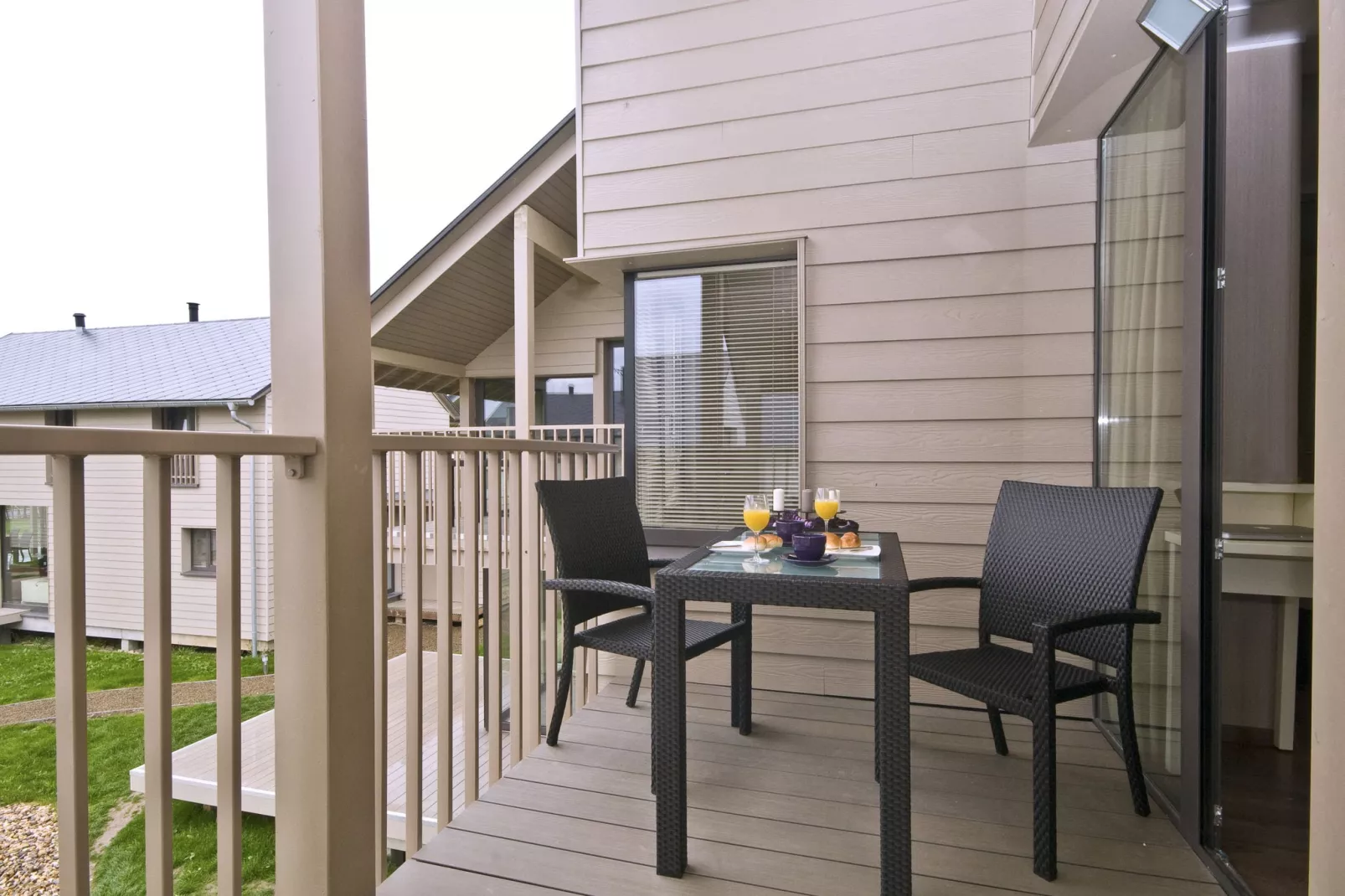 Domaine Golden Lakes Village 1-Terrasbalkon