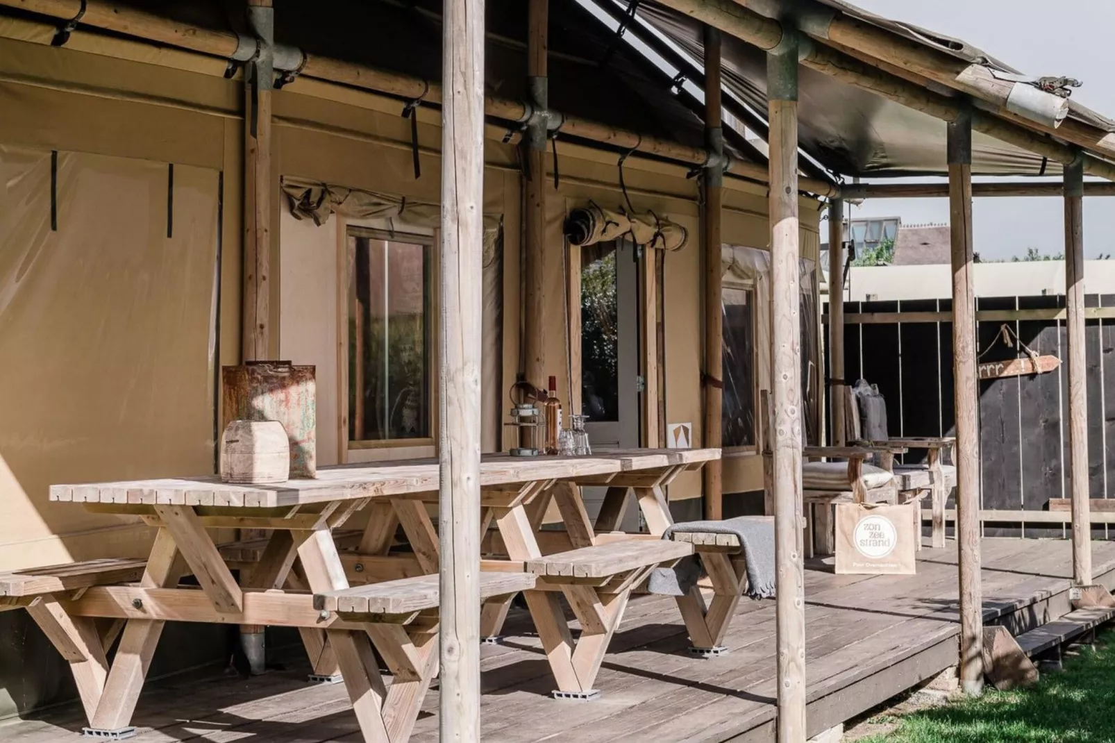 Beach Lodge Groot - Duynpark-Buitenkant zomer