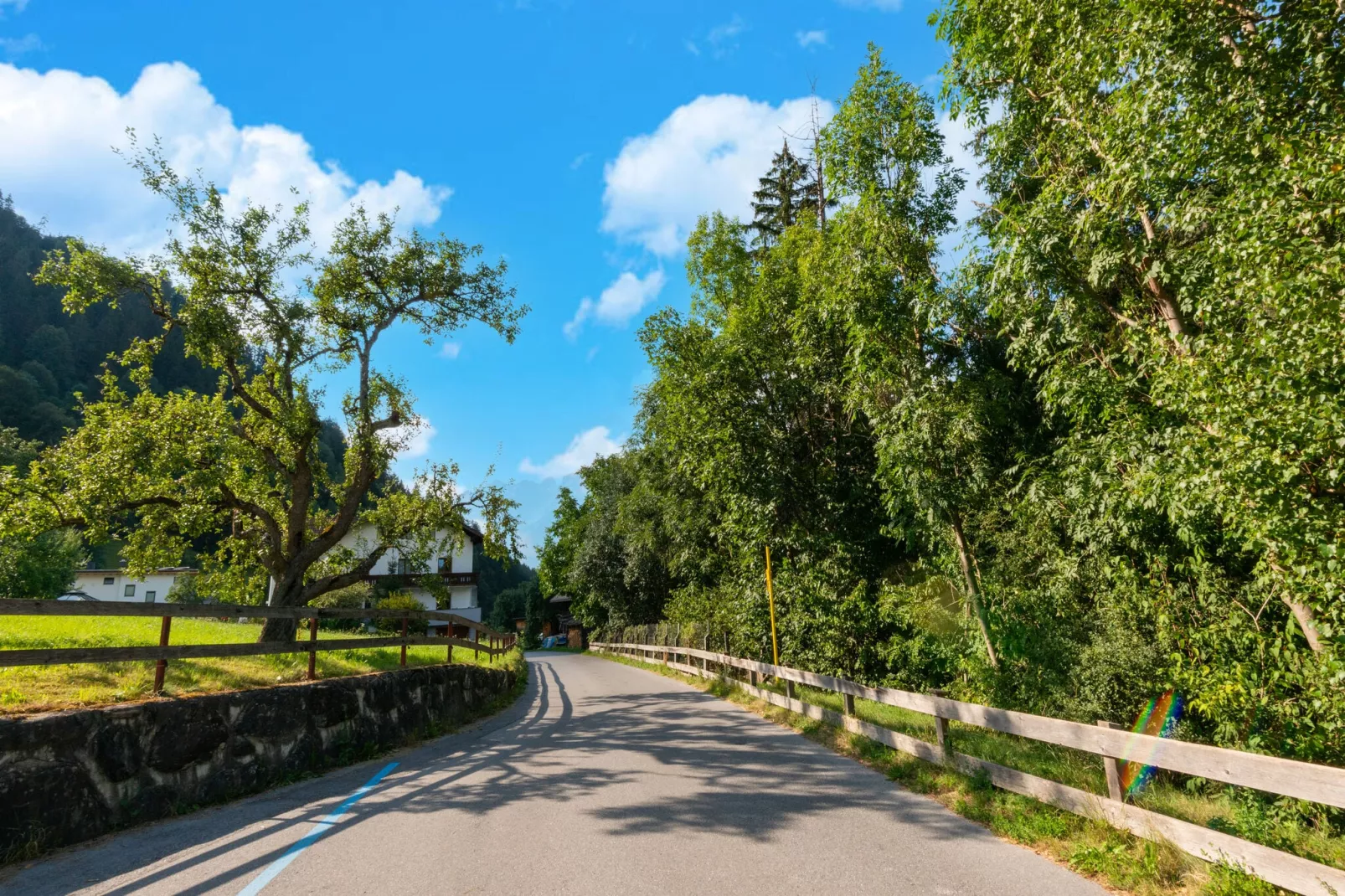 Hof Achenrainer-Gebieden zomer 5km