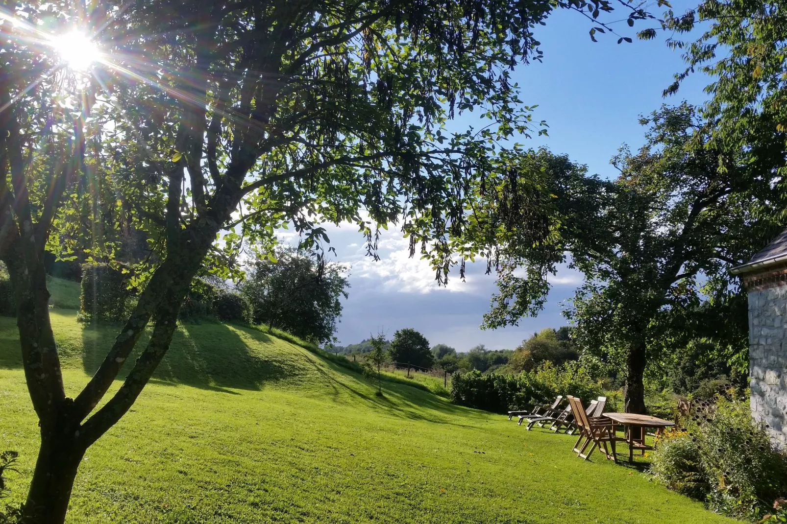 Le Marteaubois-Uitzicht zomer