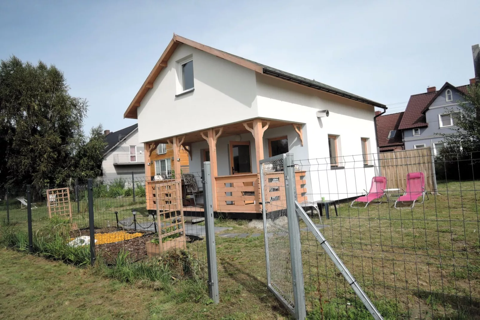 Komfortowy dom wakacyjny w Stepniczce-Buitenkant zomer