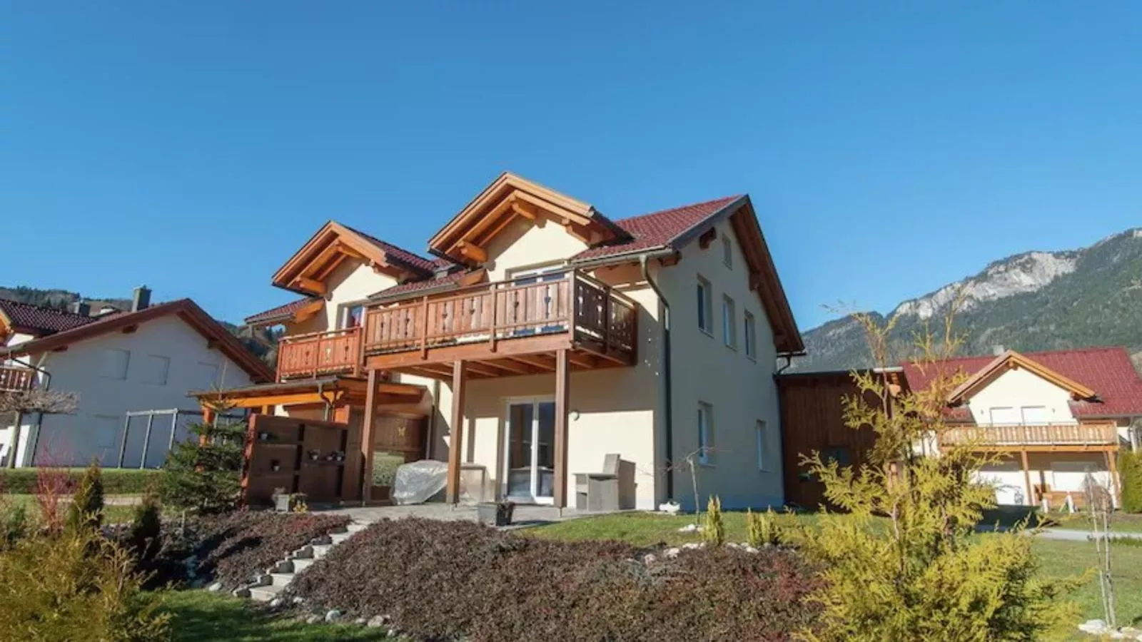 Chalet am Sonnenpiste-Buitenkant zomer