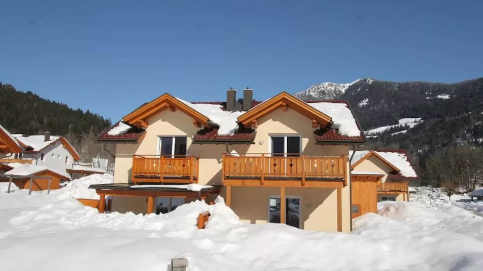 Chalet am Sonnenpiste-Exterieur winter