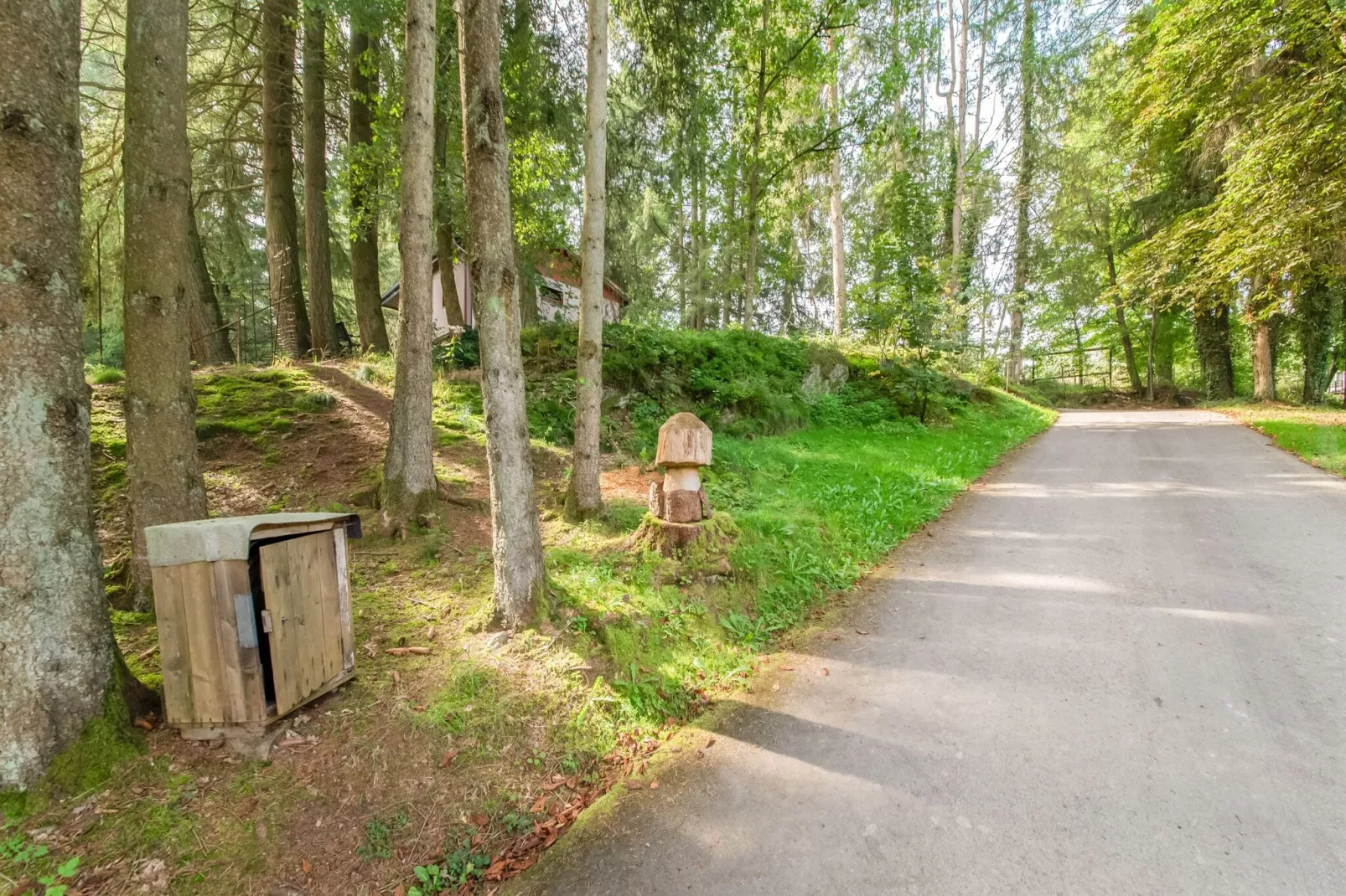 Les Roulottes de Vio-Gebieden zomer 1km