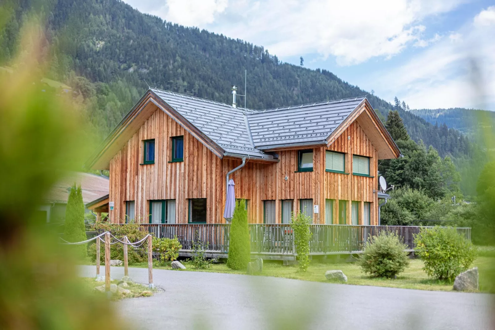 Feriendorf Murau 2a-Buitenkant zomer