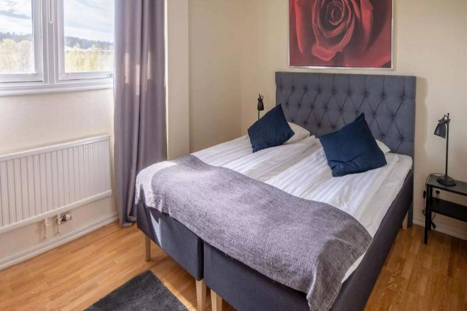 Kamer in een hotel met gratis ontbijt-Binnen