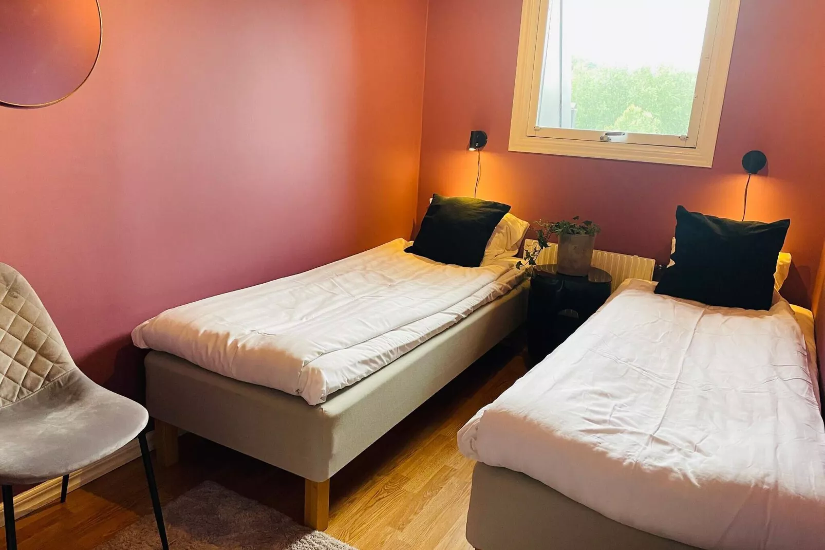 Kamer met gratis ontbijt en bubbelbad-Binnen