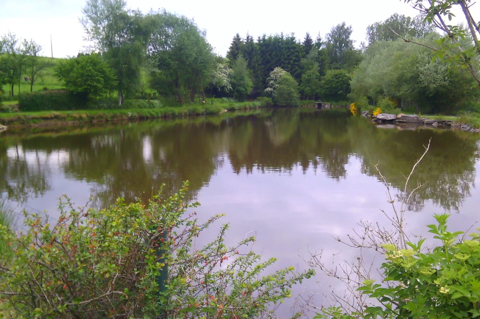 Le Refuge-Gebieden zomer 1km