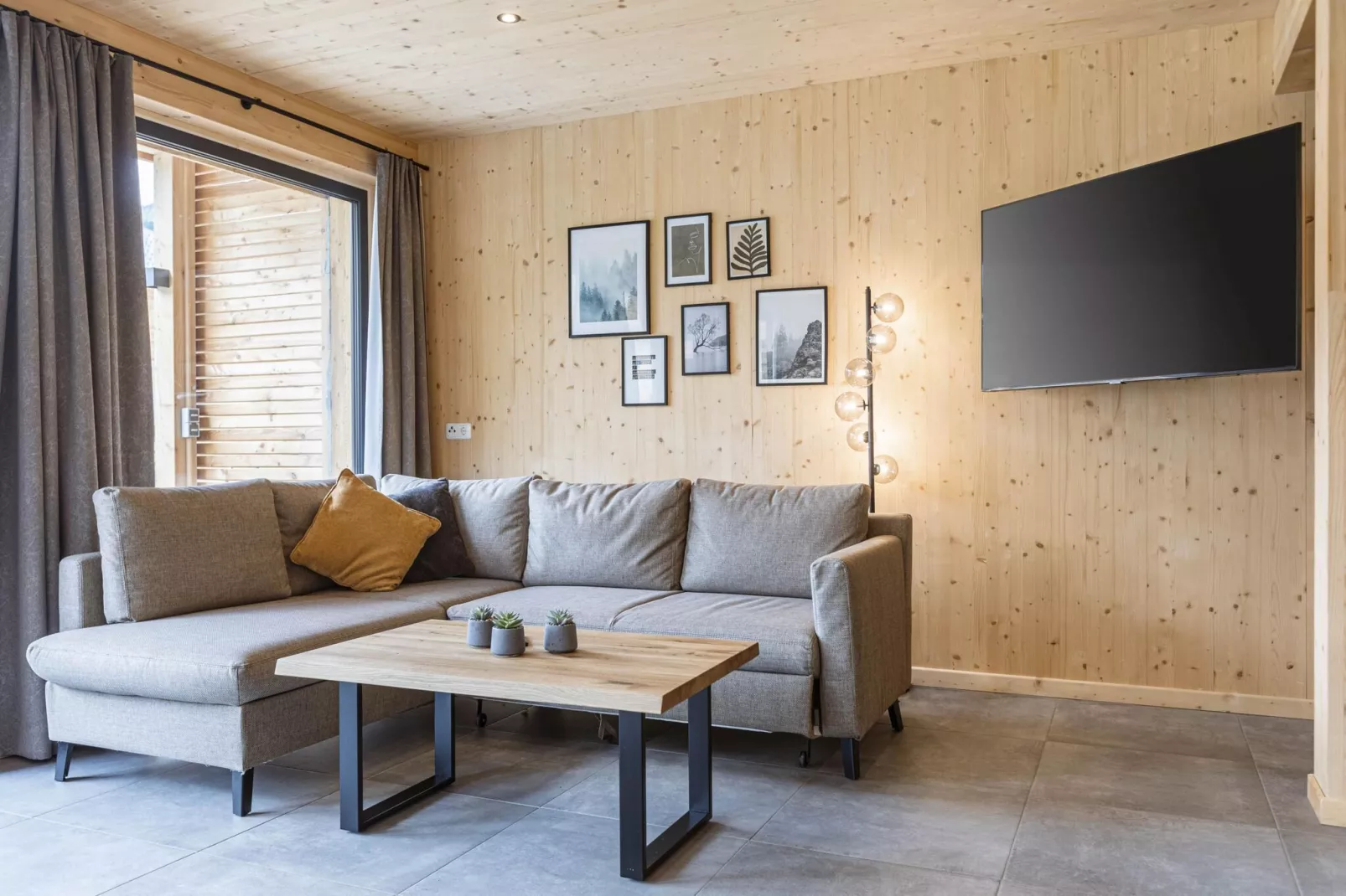 Kreischberg Pool Villen 5b-Woonkamer