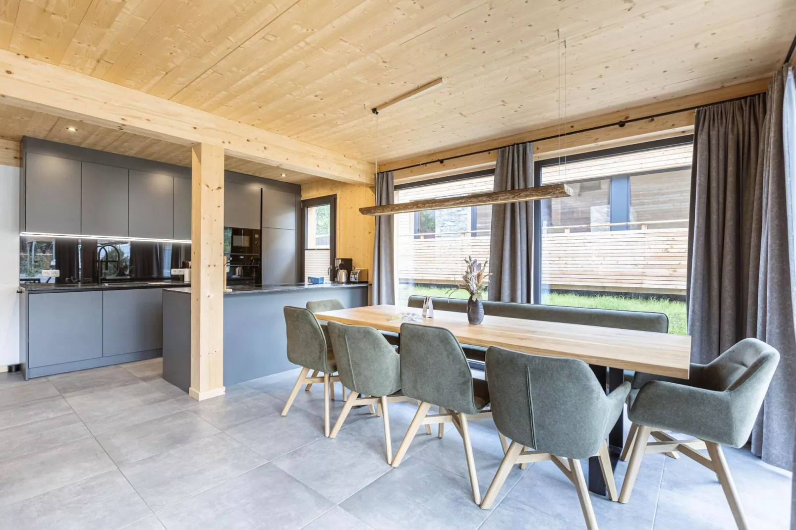 Kreischberg Pool Villen 5b-Keuken