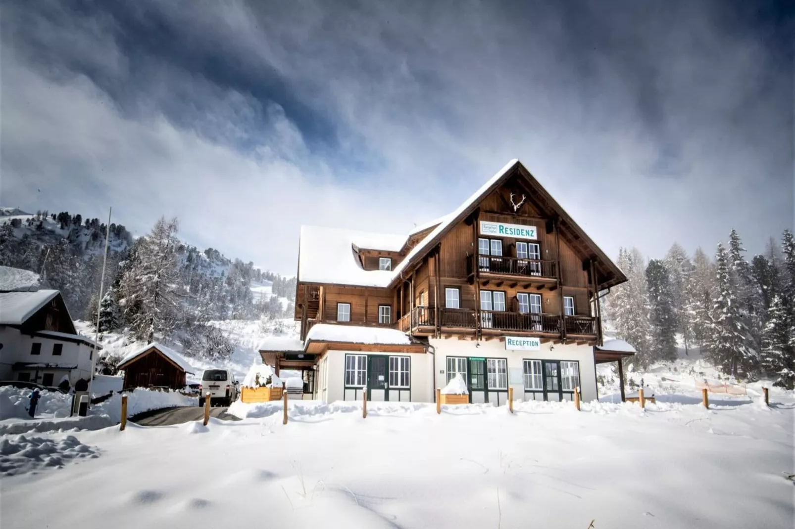 Alpenpark Turrach App3-Exterieur winter