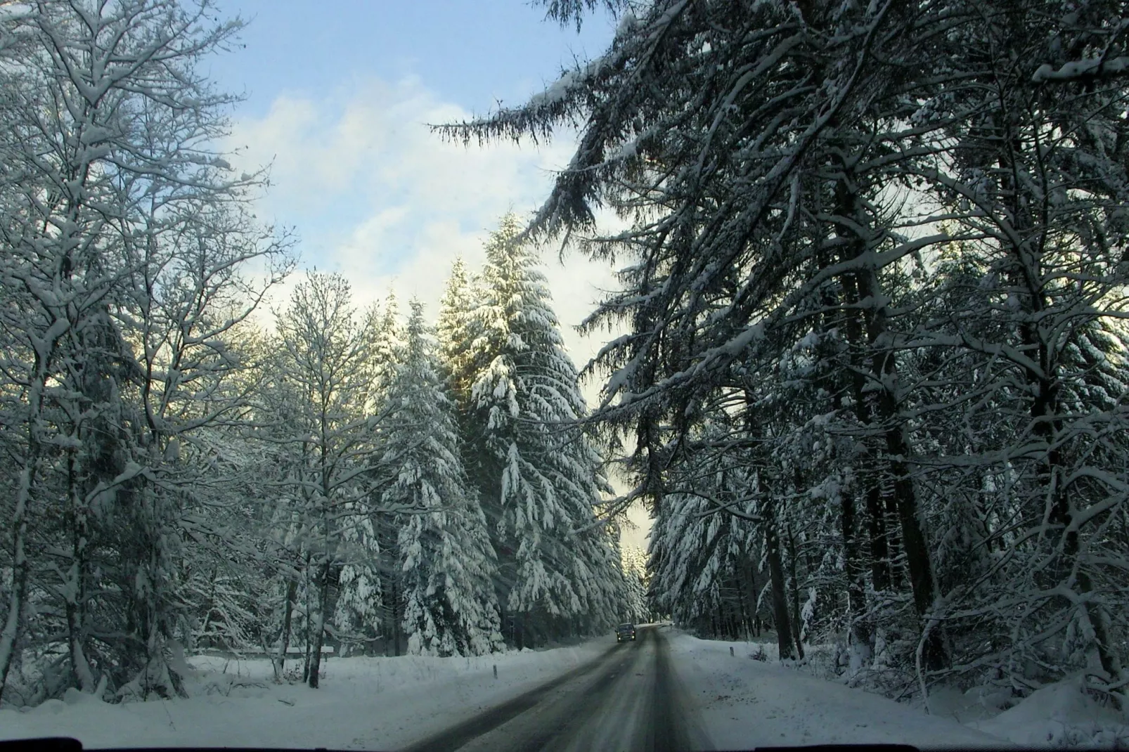 Villa Courtil-Gebied winter 5km