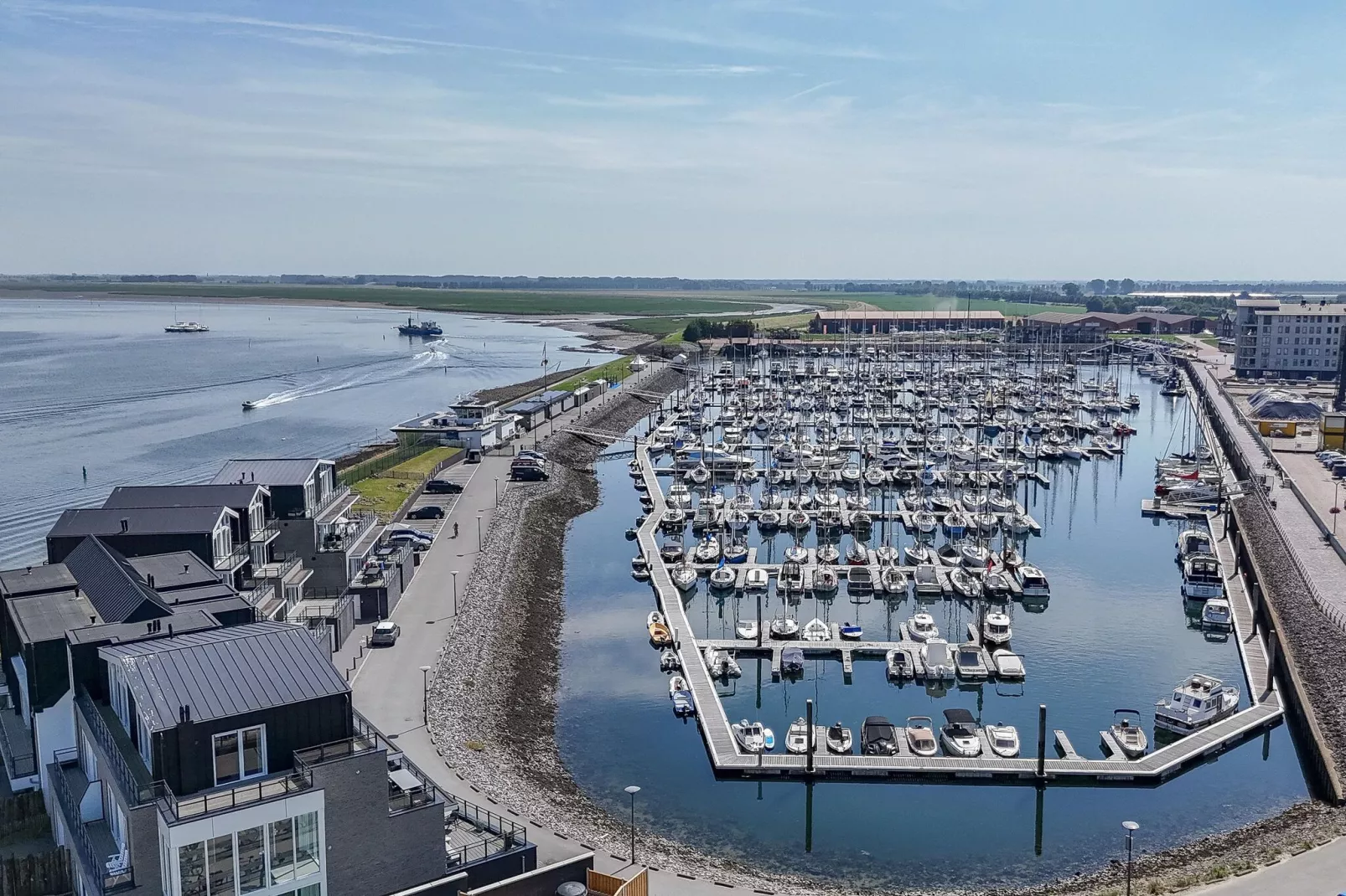 Luxe appartement Vista Maris - Havenweg 8-40  Sint-Annaland Oosterschelde-Gebieden zomer 1km