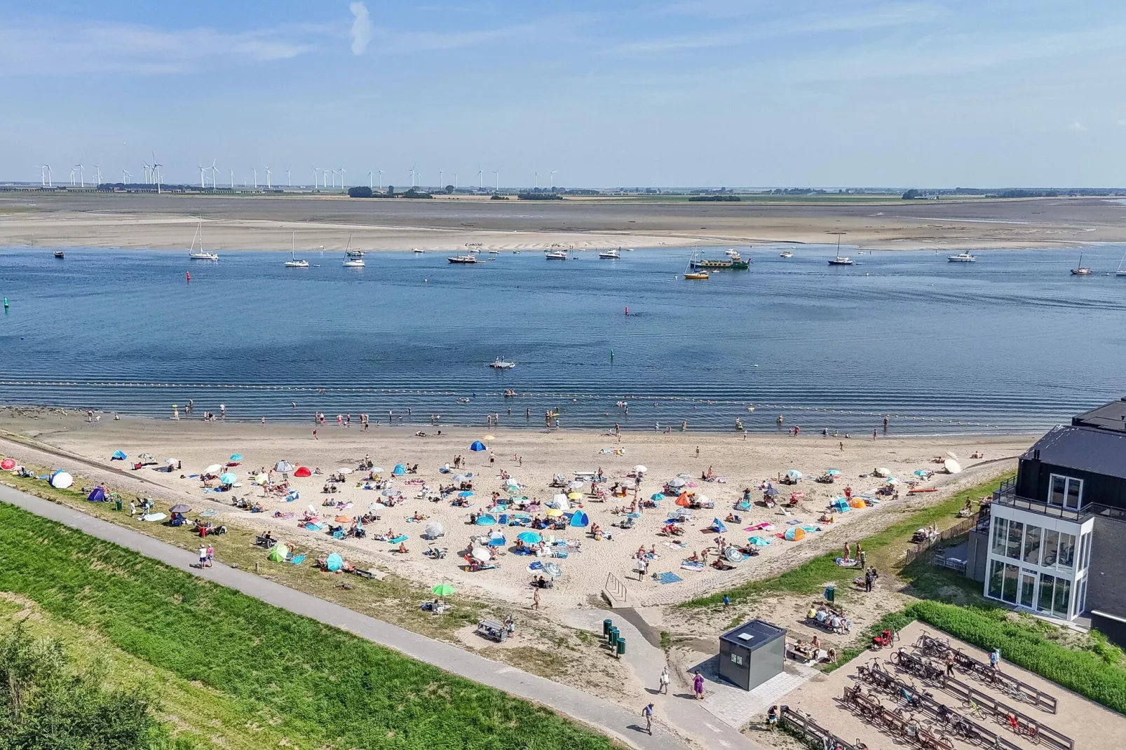 Luxe appartement Vista Maris - Havenweg 8-46  Sint-Annaland Oosterschelde-Gebieden zomer 20km