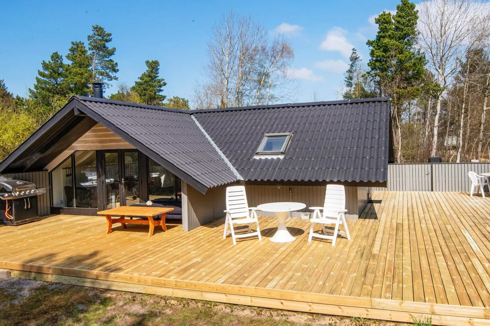 Luxueuze vakantiewoning in Nørre Nebel met terras