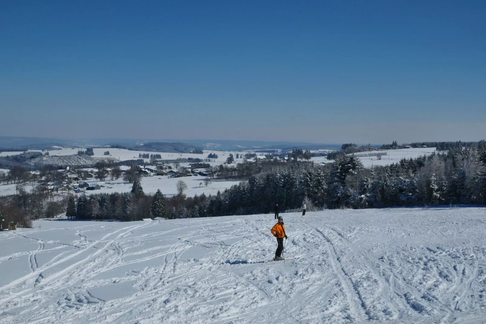 Les Doyards 1-Gebied winter 20km