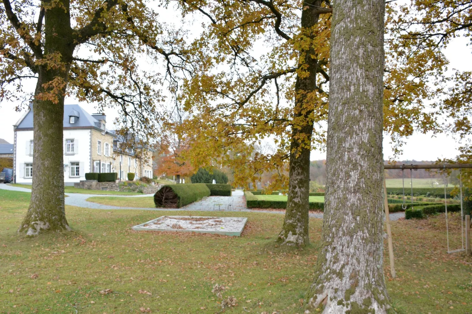 Château de Freux-Tuinen zomer