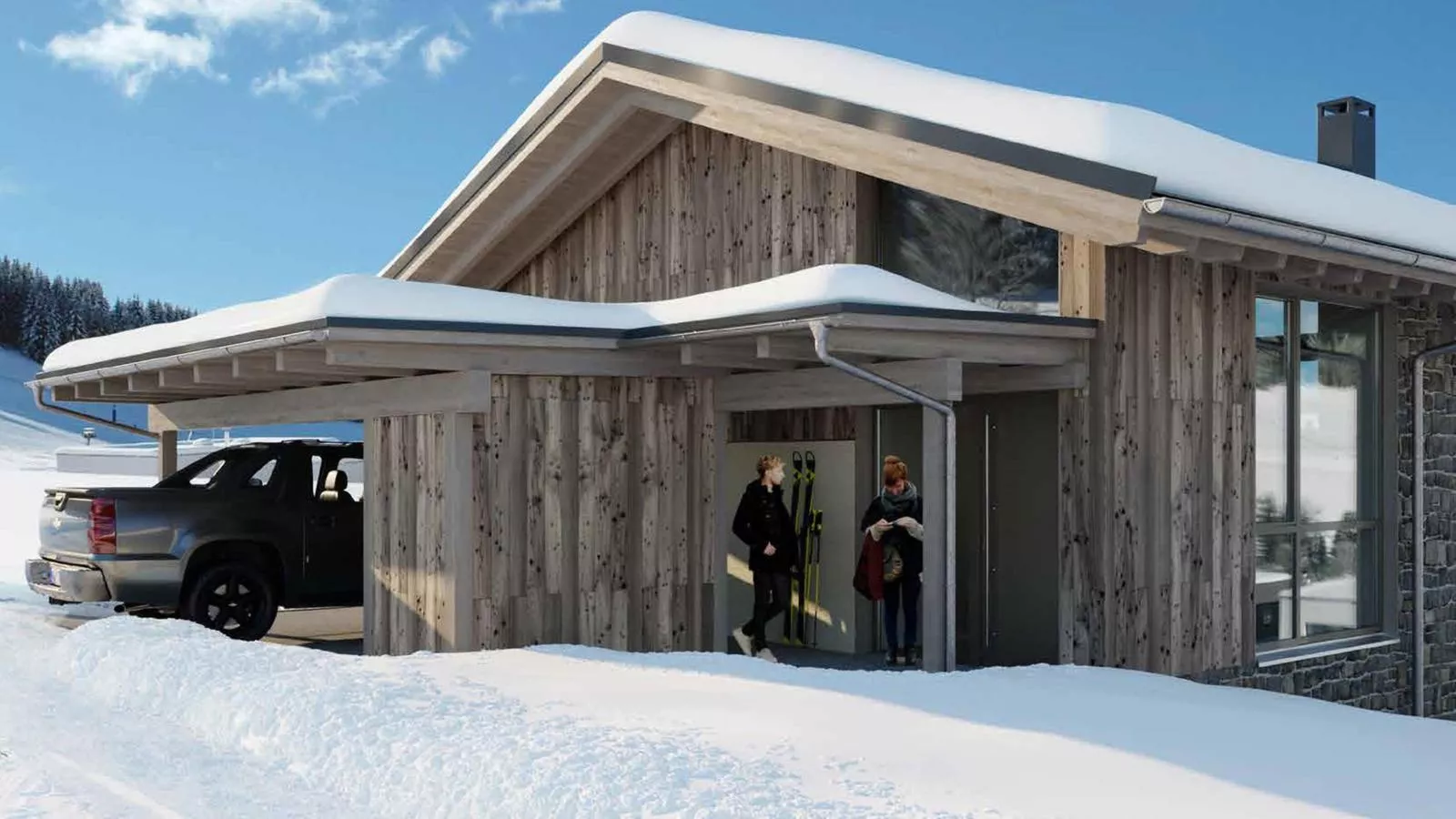 Grebenzen Lodge Starnberg 60B-Exterieur winter