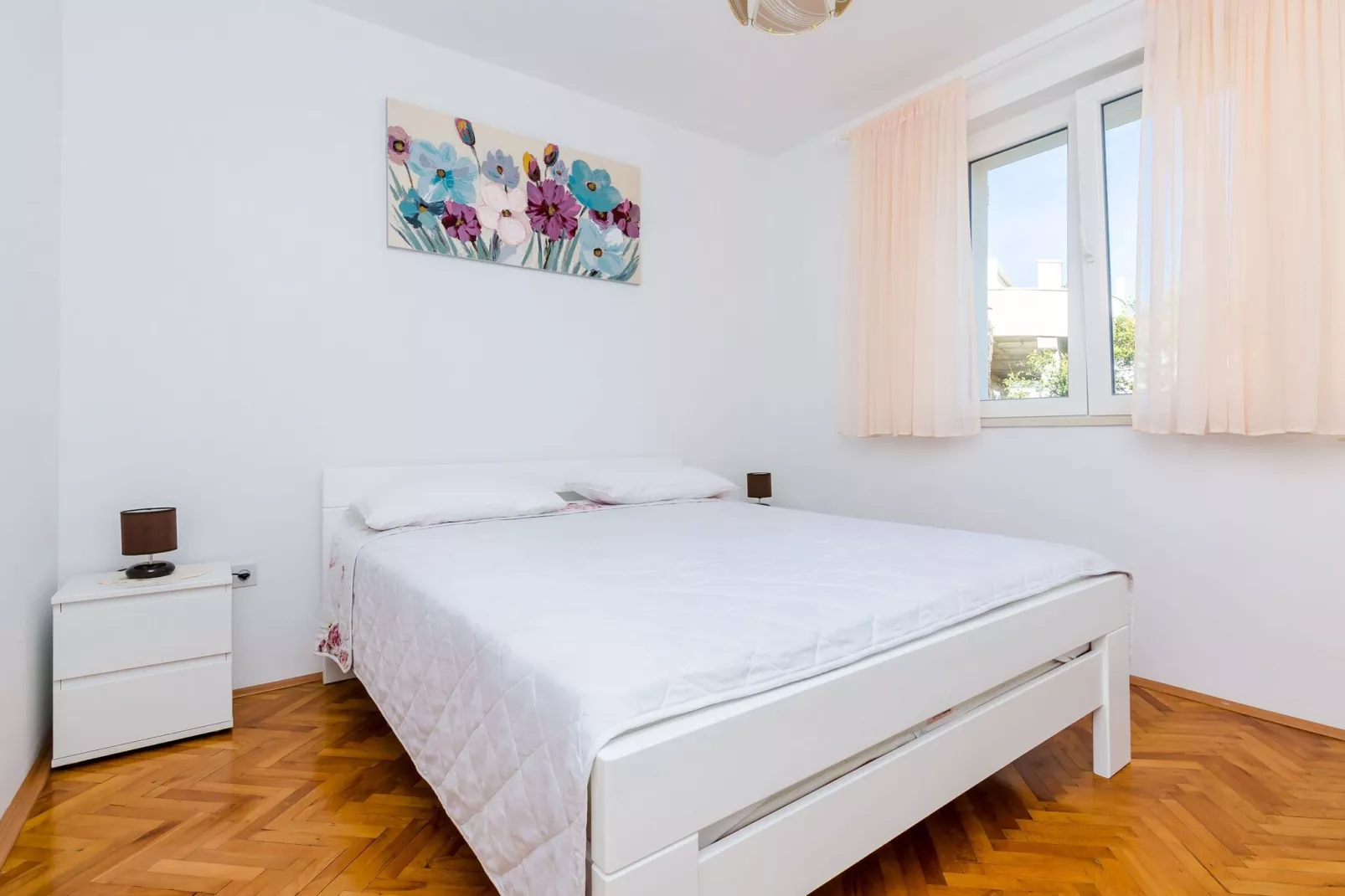 Guest House Vulic - Studio Apartment with Terrace-Slaapkamer