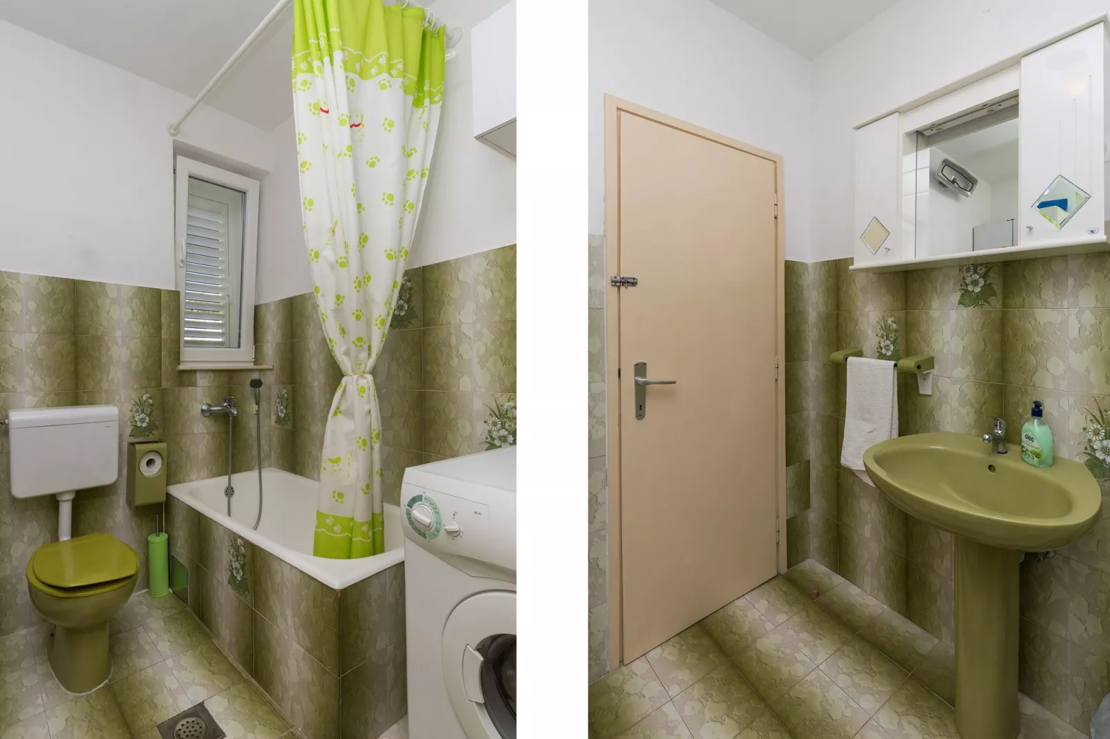 Guest House Vulic - Studio Apartment with Terrace-Badkamer