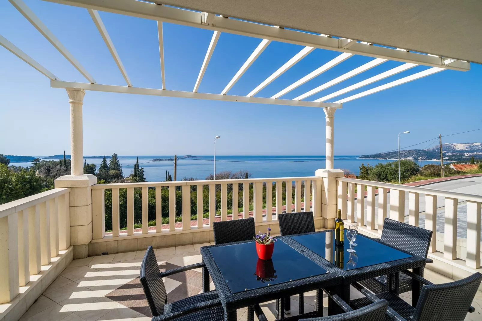 Villa Samba - Two-Bedroom Apartment with Terrace and Sea View - A4+1-Uitzicht