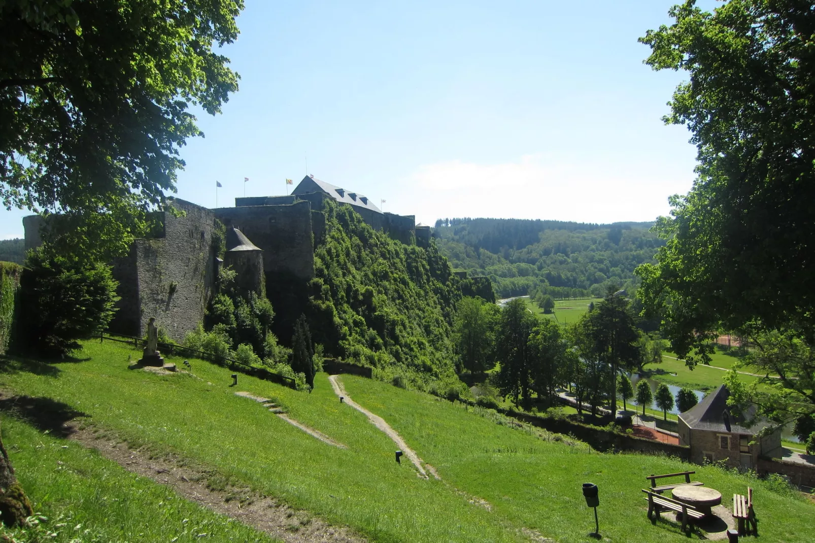 Domaine du Pichoux-Gebieden zomer 20km