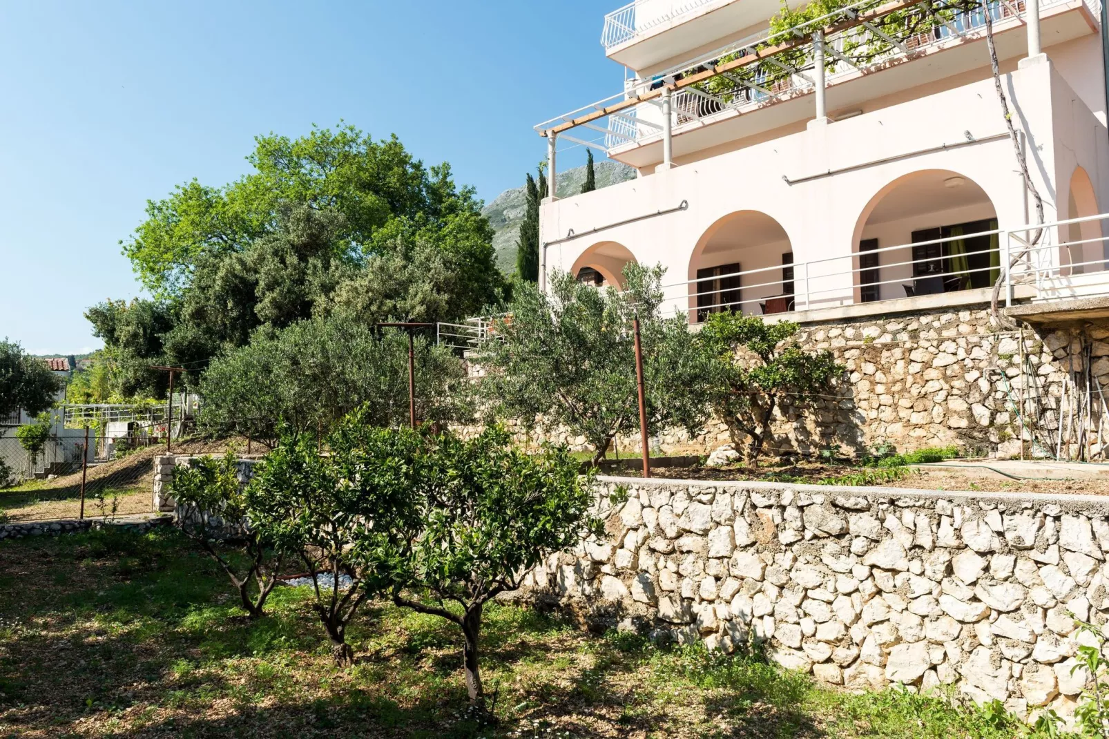 Villa Barbara - Studio with Terrace and Sea View  (br.3)-Buitenlucht