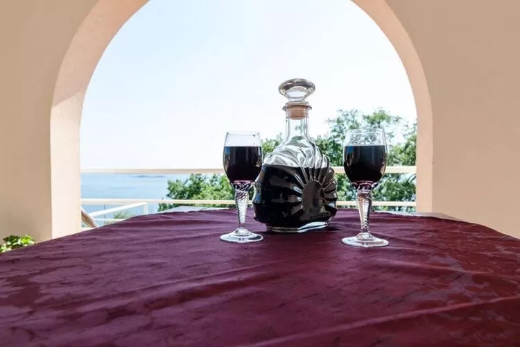 Villa Barbara - Studio with Terrace and Sea View  (br.3)-Terras
