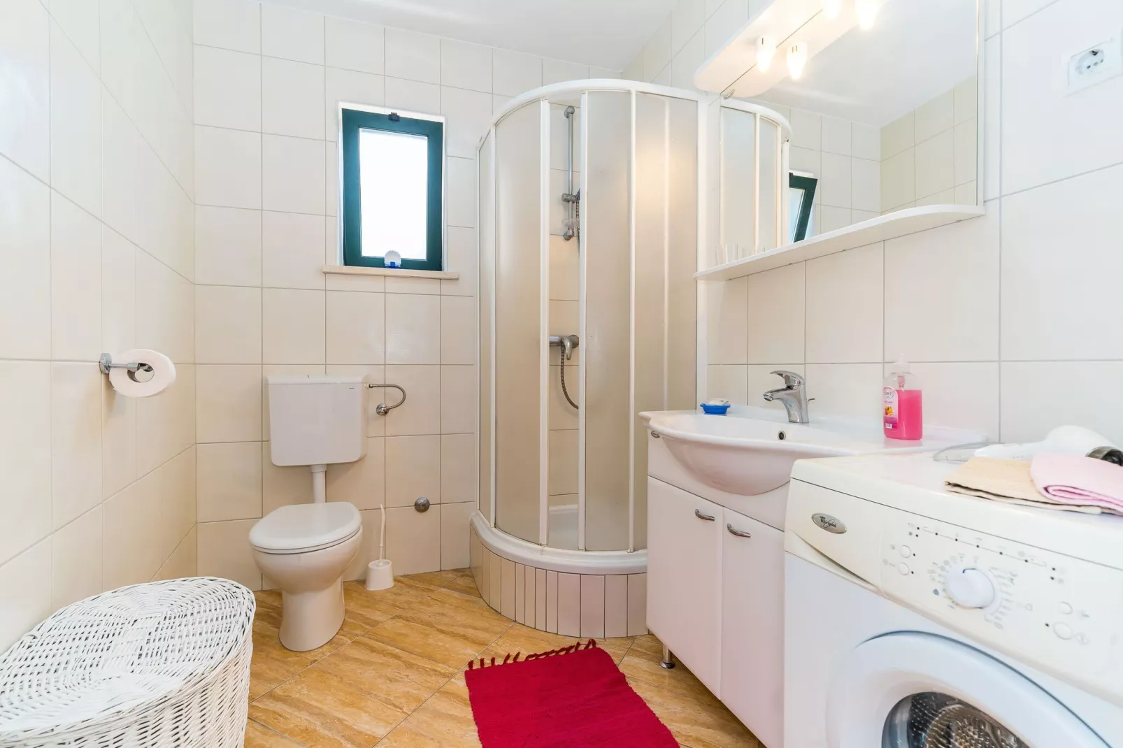 Apartments Casa Vanna - One Bedroom Apartment-Badkamer
