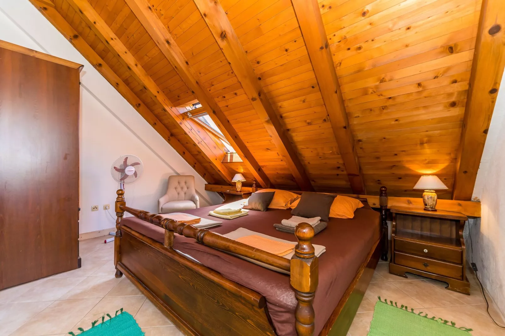 Apartment Casa Vanna - Two-Bedroom Apartment with Terrace and Sea View-Slaapkamer