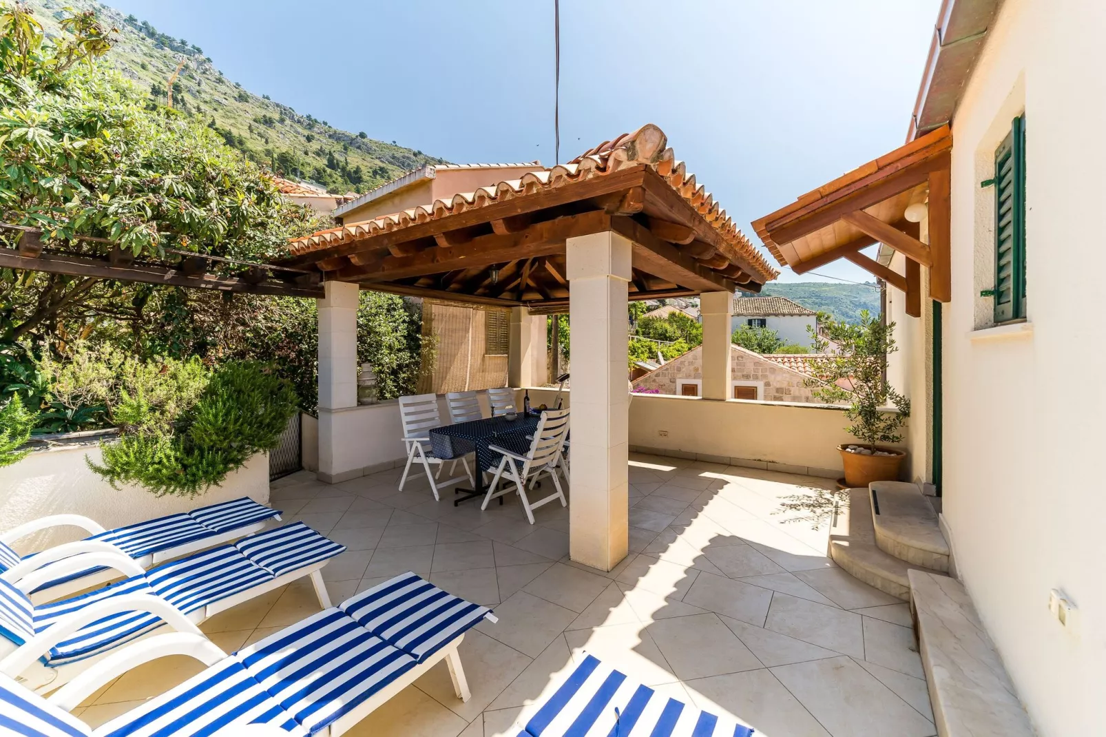 Apartment Casa Vanna - Two-Bedroom Apartment with Terrace and Sea View-Terras
