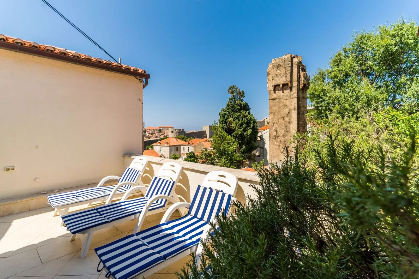 Apartment Casa Vanna - Two-Bedroom Apartment with Terrace and Sea View-Terras