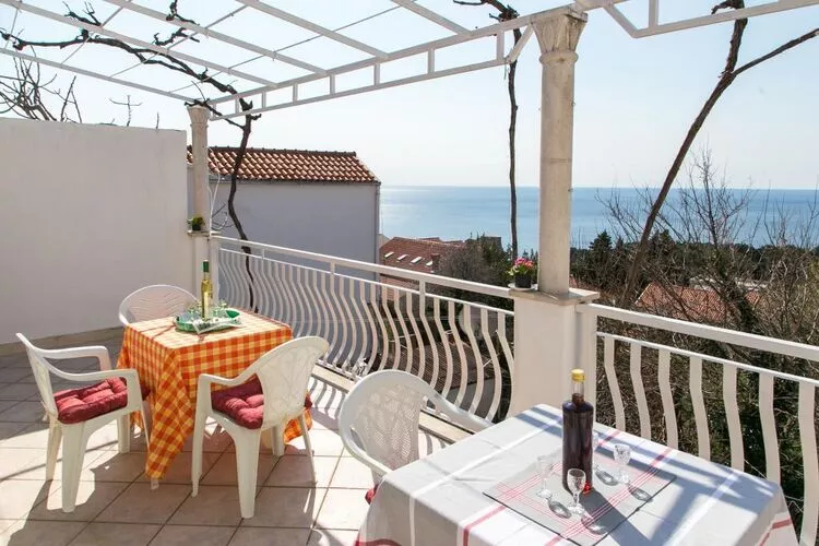 Apartment Angelina - Three Bedroom Apartment with Balcony and Sea View-Terrasbalkon