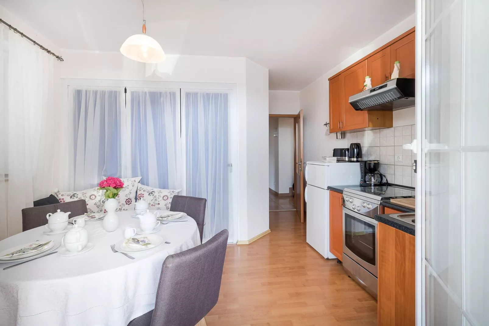 Apartments Lotea - Two-Bedroom Apartment with Terrace-Keuken
