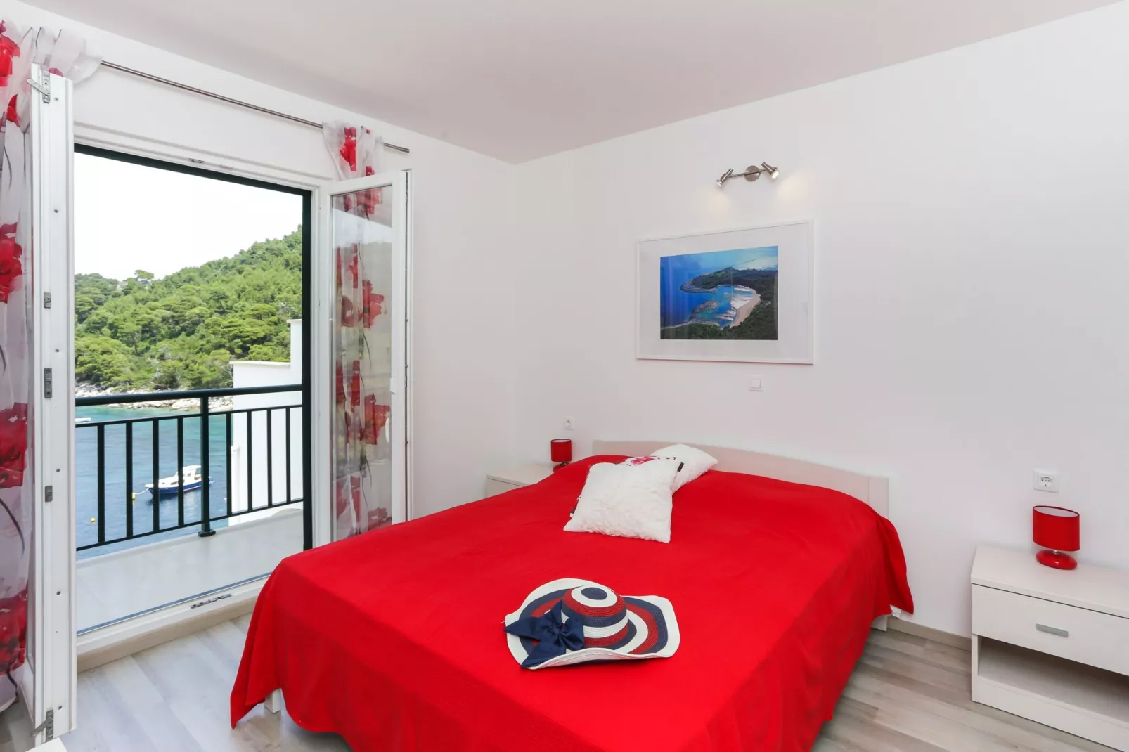 Apartments Posta - Deluxe One-Bedroom Apartment with Balcony and Sea View - Apartman 8