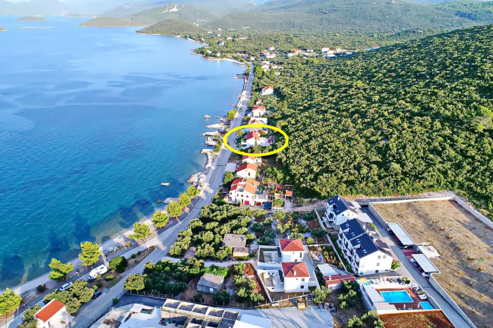 Apartments Stipo - One Bedroom Apartment with Terrace and Sea View (A4)