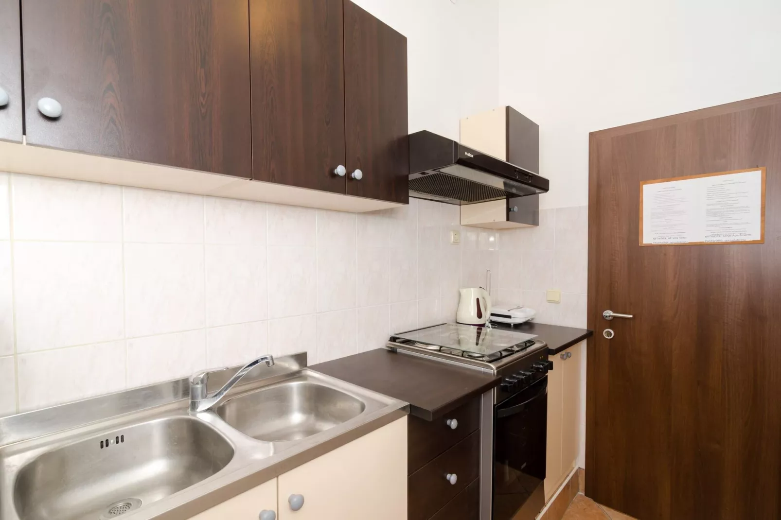 Apartments Senjo - Studio Apartment with Balcony with Side Sea View (Apartman 4)-Keuken