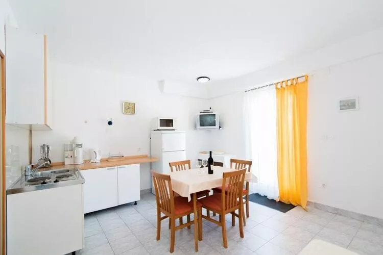 Apartments Veve - One Bedroom Apartment with Terrace Sea View(Nensi) (ST)-Eetkamer