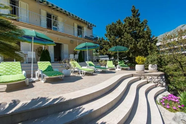 Apartments & Rooms Jokovic-Standard Studio Apartment with Terrace and Partial Sea View (SOBA 2)-Buitenlucht