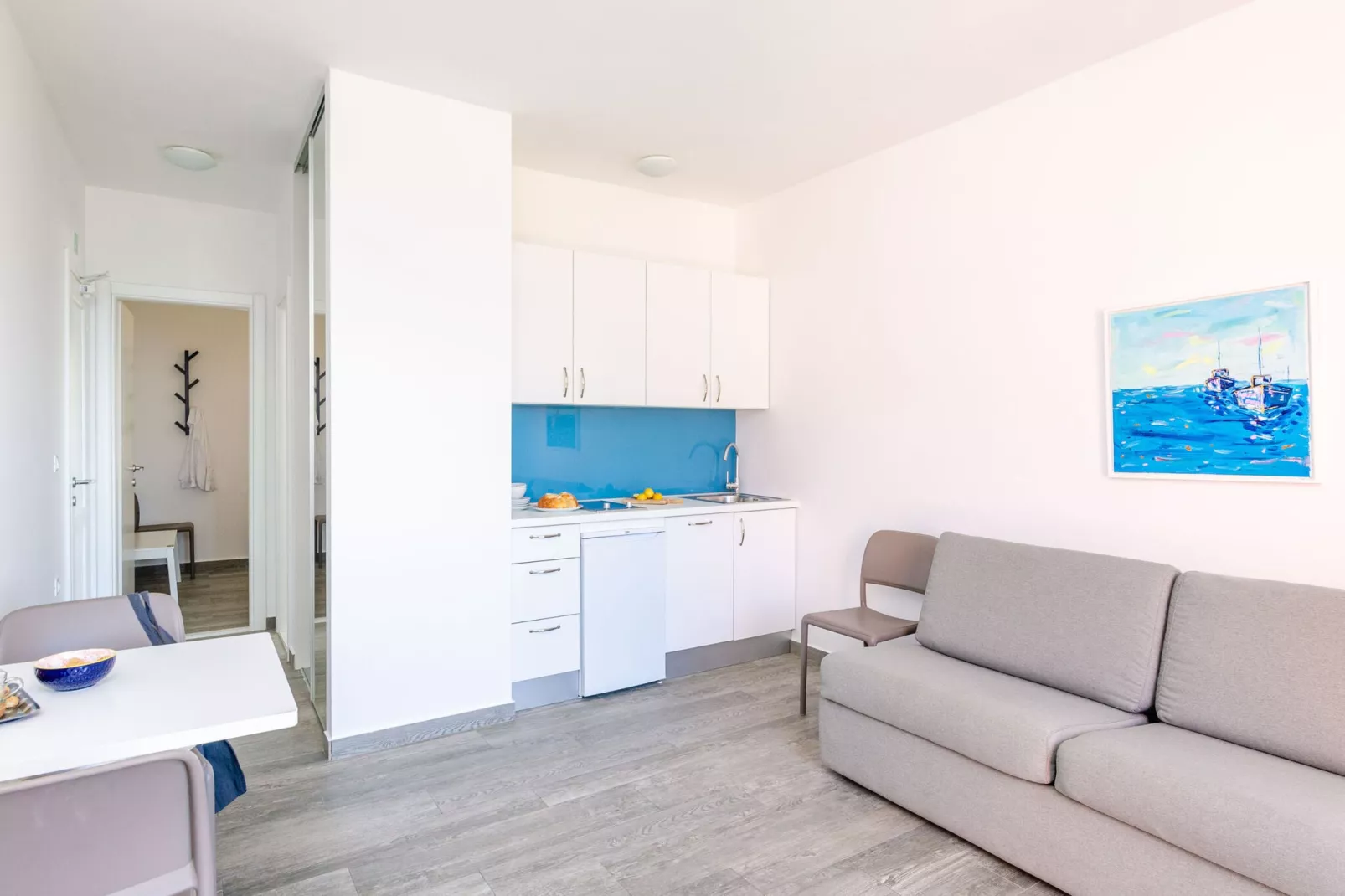 Apartments Villa Lukas - ''No.8'' One-Bedroom Apartment with Balcony and Sea View-Binnen